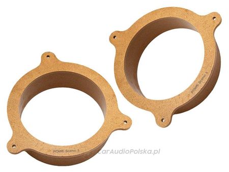 Dystans głośnikowy Renault Scenic 3 - P165 dystanse MDF