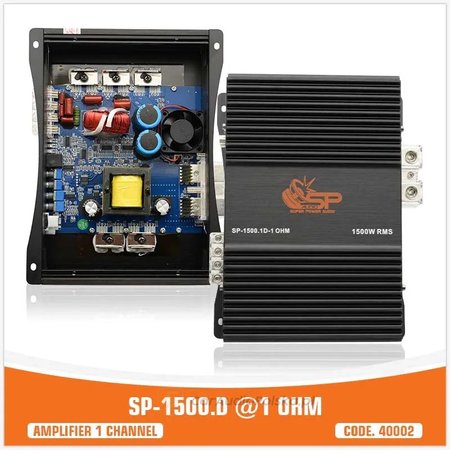 SP-1500D 1 OHM WZMACNIACZ MONO