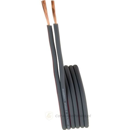 FOUR kabel głośnikowy 2×0,75 mm² STAGE2 OFC 250M 4-800239 (CENA ZA METR)