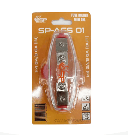 SP AFS 01 Uchwyt Bezpiecznika MINI ANL wej. 1×21 mm²/8 mm² wyj. 1×21 mm²/8 mm²