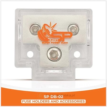 SP AUDIO SPDB-02 wej. 33mm² wyj. 2x21mm²