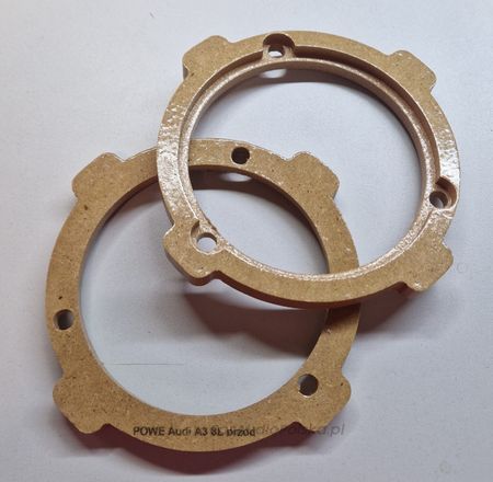 Dystans głośnikowy Audi A3 8L przód - P130 dystanse MDF