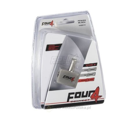 FOUR zacisk blokowy 1×50 mm² → 2×50 mm² 4-600111