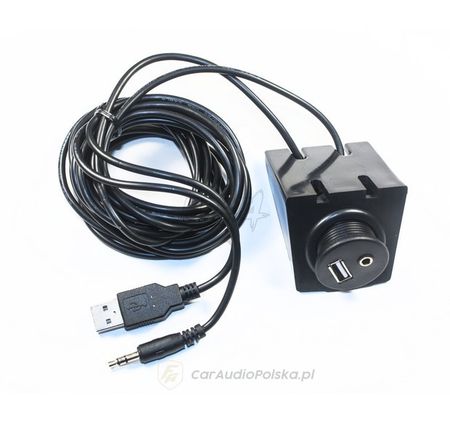 FOUR  przedłużacz USB/AUX 2m 4-600151