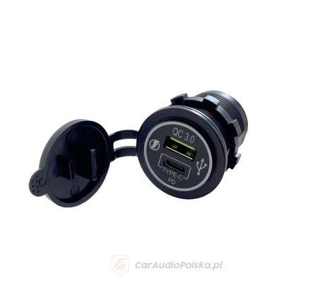 FOUR wodoodporne gniazdo USB 12/2 4-600153