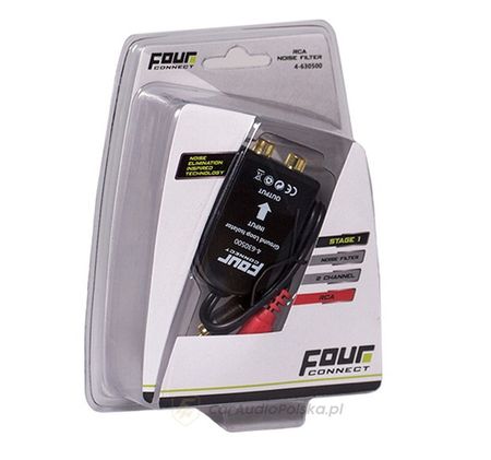 Izolator pętli uziemienia RCA FOUR Connect 4-630500