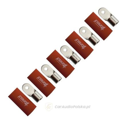 FOUR M6 zacisk pierścieniowy 50mm RED (1szt) 4-690936