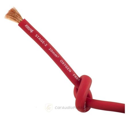 FOUR STAGE2 20mm2 OFC power cable red 50m 4-800213