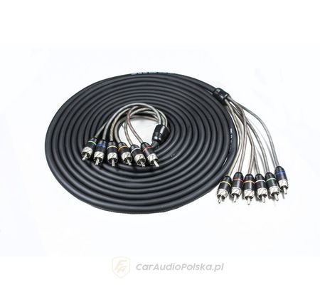 FOUR STAGE2 kabel RCA 5,5 m, 6 kanałów 4-800257