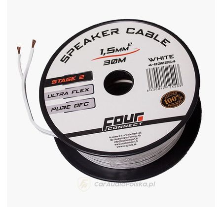 FOUR OFC STAGE 2 biały 2x1.5mm2 30M 4-800264