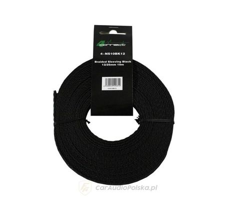 FOUR Oplot nylonowy Czarny 12/25mm 4-NS10BK12