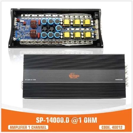 SP-14000.1D 1 OHM WZMACNIACZ MONO