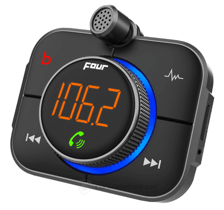 Nadajnik FM FOUR Mobile 4-FMTBT2.1