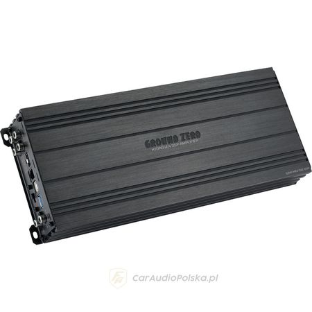 GROUND ZERO WZMACNIACZ +DSP HYDROGEN GZHA MINI FIVE-DSP 4x75+125W WRMS CLASS-D