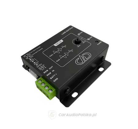 DD Audio SC-2 KONWENTER SYGNAŁU HIGH LOW