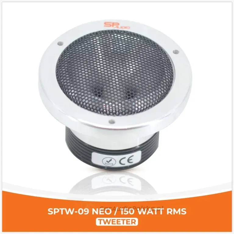 SP TW 09 NEO to wysokotonowy driver neodymowy o bardzo dobrej skuteczności i małych wymiarach