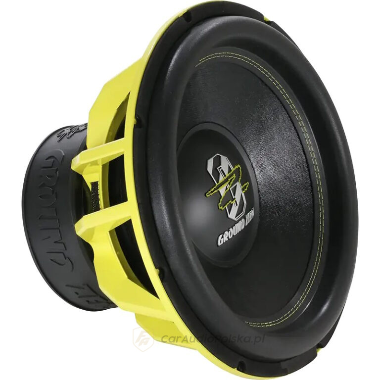 GROUND ZERO SUBWOOFER HYDROGEN GZHW 38XSPL-D1 (2x1ohm) 380MM 1500W/3500W